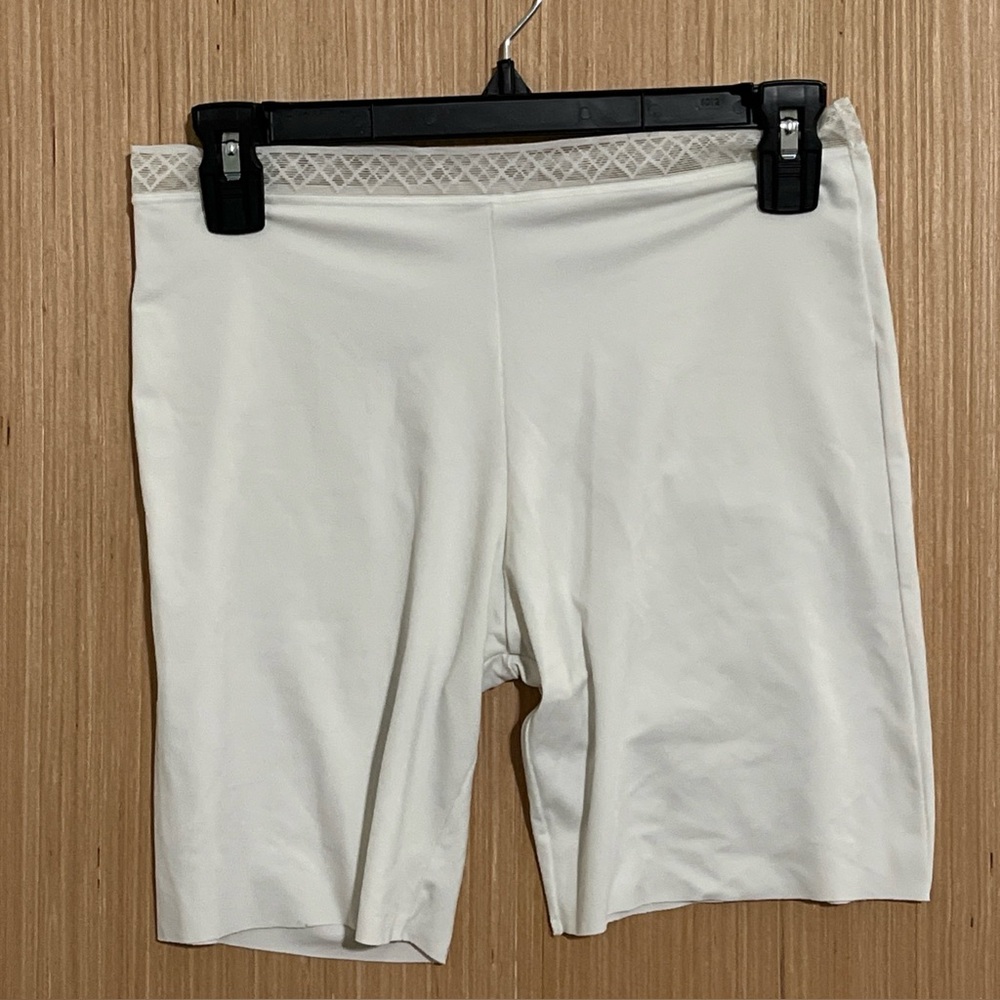 Vassarette Women's Smoothing Slip Shorts Size 9 XXL Nylon/spandex White